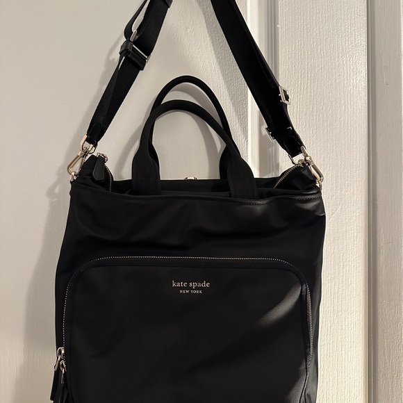 Kate Spade Sam KSNYL Nylon Convertible Backpack - Picture 3 of 3